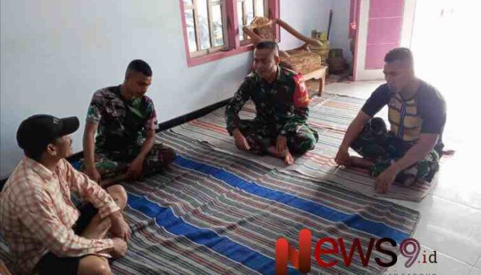 Jelang Purna Tugas, Satgas TMMD ke-123 Kodim 0821/Lumajang Pamit ke Warga Desa Burno