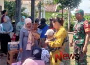 Kesehatan Balita Prioritas, Babinsa Sumberanyar Hadir Dampingi Monitoring Posyandu 