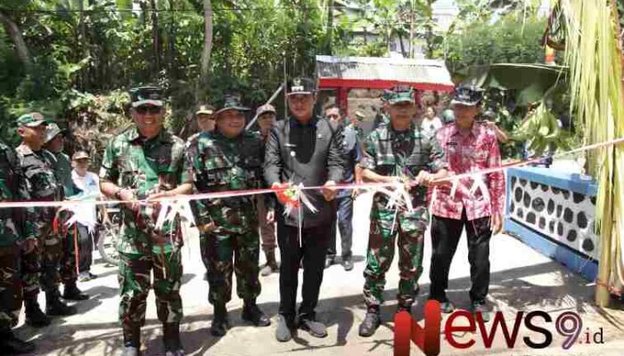 Jalan Manunggal Hasil Karya TMMD ke-123, Jalan Baru di Desa Burno Akan Dongkrak Perekonomian Warga