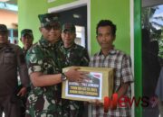 Dandim 0821/Lumajang dan Danlanal Malang Resmikan Hasil Renovasi RTLH serta Bagikan Sembako kepada Kaum Dhuafa