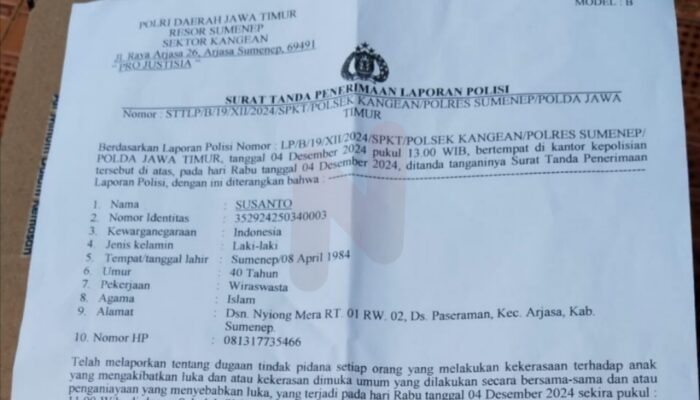 DPC LSM Bidik Arjasa Soroti Lambannya Penanganan Kasus Penganiayaan Pelajar