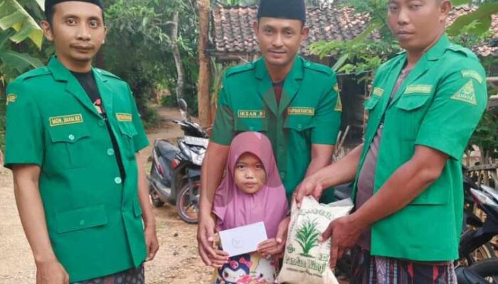 PR GP Ansor Karangbudi Santuni Anak Yatim dan Dhuafa
