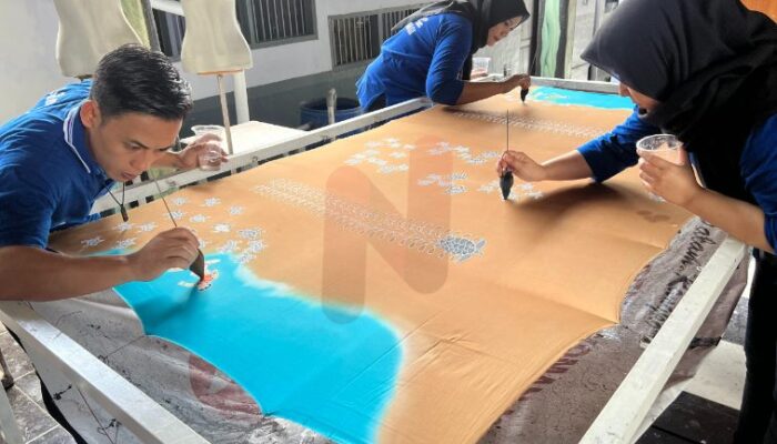 Lapas Banyuwangi Daftarkan Hak Cipta Motif Batik Tukik Hasil Karya Warga Binaan