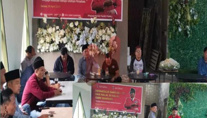 GMNI Sampang Gelar Halal Bihalal dan Rayakan HUT ke-71 dalam Nuansa Kebangsaan