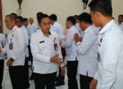 Lapas Banyuwangi Ikuti Apel Pagi Bersama dan Halal Bihalal Jajaran Kemenko Kumham Imipas