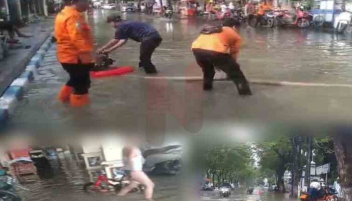 Hujan Deras Guyur Sampang, Respons Cepat BPBD Minimalkan Dampak Genangan