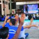 Foto: Lomba karaoke yang diikuti oleh warga binaan. @by_News9.id