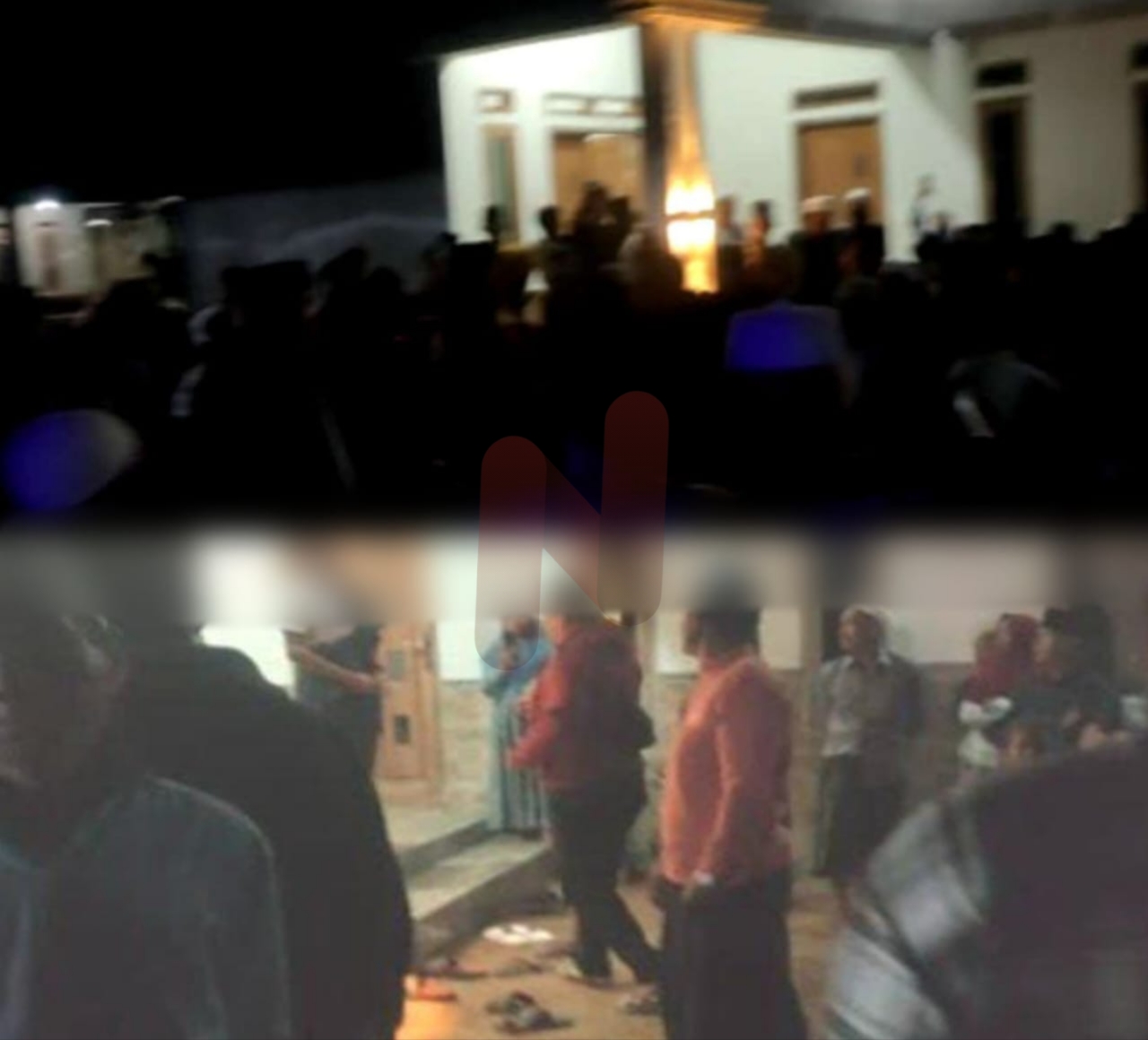 Foto: Masa grebek W (42) di rumah I (30) saat berselingkuh. @by_News9.id