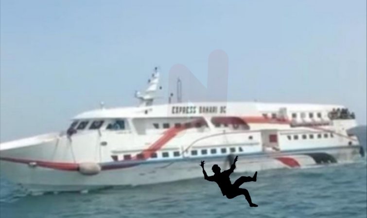 Foto: (Ilustrasi) Seorang penumpang kapal Express Bahari 9C rute Kalianget–Pulau Kangean diduga melakukan aksi bunuh diri dengan melompat ke laut. @by_News9.id