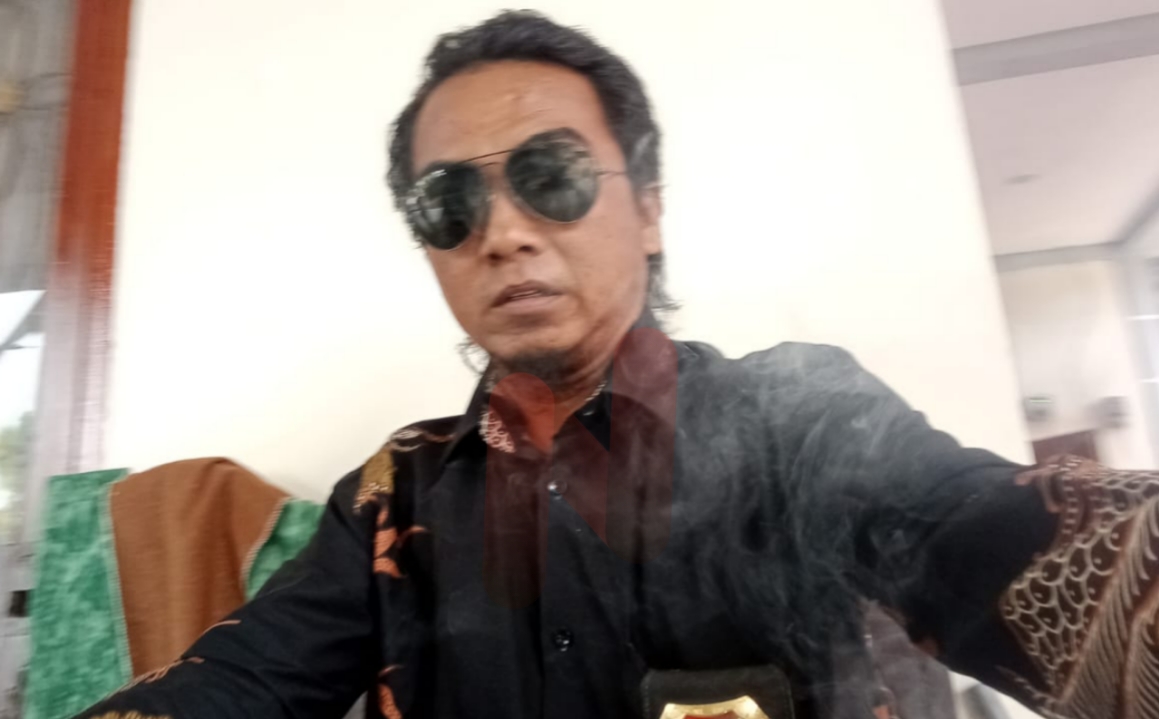 Foto: H Andre Effendy (39) aktivis Komunitas Gasken Pull Kabupaten Sampang, @by_News9.id