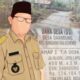 Foto: (Ilustrasi) Kepala Desa Daandung, Sairi, dan manipulasi prasasti pekerjaan jalan lapen, @by_News9.id