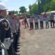 Foto: Sinergi lintas instansi, di antaranya UPT PPP LLAJ Bangkalan, Dinas Perhubungan Sampang, Polisi Militer, Jasa Raharja, dan unsur internal kepolisian. @by_News9.id