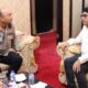 Foto: Kapolres Sumenep AKBP Rivanda saat silaturahmi ke kediaman Bupati Sumenep, Dr. Achmad Fauzi Wongsojudo, @by_News9.id
