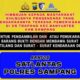 Flyer Himbauan pemilik kendaraan yang terkena penertiban untuk mengurus pengambilan barang bukti di kantor Satlantas Polres Sampang. @by_News9.id