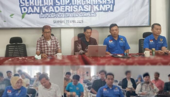 DPD KNPI Sampang Gelar Sekolah SOP dan Kaderisasi untuk Penguatan Arah Kebijakan Organisasi