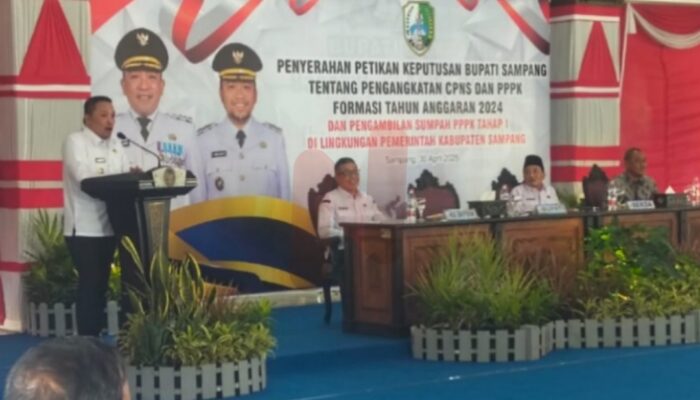 247 ASN dan PPPK Formasi 2024 Sampang Resmi Dilantik