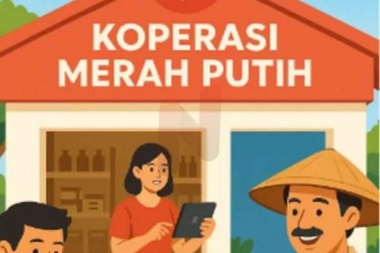 Foto: (ilustrasi) Koperasi Merah Putih di tingkat desa dan kelurahan. @by_News9.id