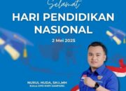 Hardiknas 2025, Nurul Huda Ajak Pemuda Aktif Majukan Pendidikan Nasional