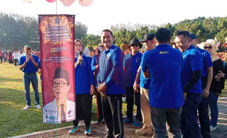 Foto: Semarak Hari Pendidikan Nasional (Hardiknas) 2025, Dinas Pendidikan dan Kebudayaan Kabupaten Lumajang. @by_News9.id