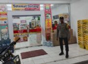 Polsek Sekaran Melaksanakan Patroli Malam Antisipasi Tindak Kejahatan ke Alfamart