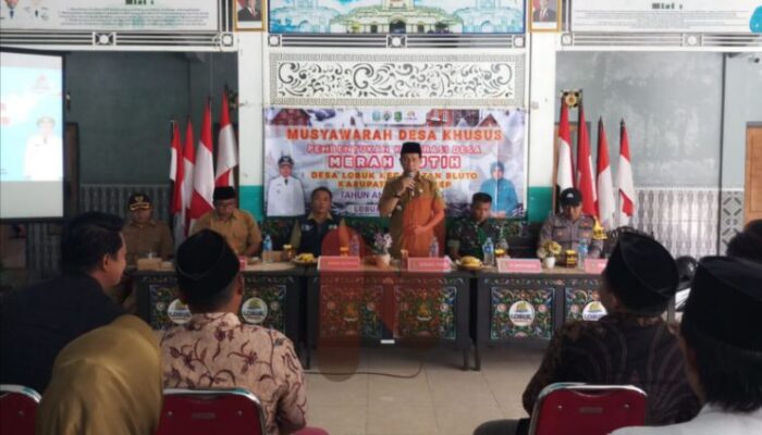 Desa Lobuk Jadi Percontohan Koperasi “Merah Putih” di Kecamatan Bluto