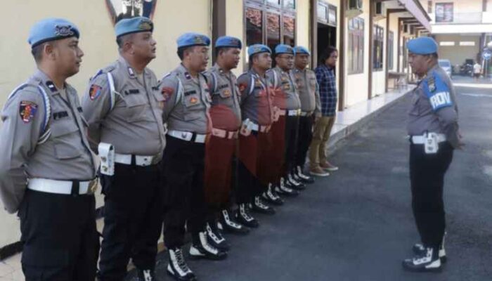 Polres Sampang Tegaskan Komitmen Tegakkan Etika dan Disiplin Anggota