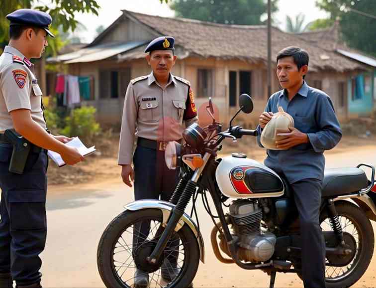 Foto: (ilustrasi) AF diduga kuat menjadi bagian dari aksi pencurian kendaraan bermotor yang selama ini meresahkan warga. @by_News9.id