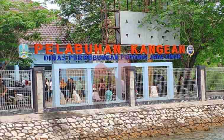 Foto: Kantor Dinas Perhubungan Provinsi Jawa Timur cabang Kangean, (Pelabuhan Kangean). @by_News9.id