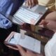 Foto: Nota pembelian material BSPS 2024 dari Toko Bangunan UD Dua Saudara yang tertera nomer Kades Torjek. @by_News9.id