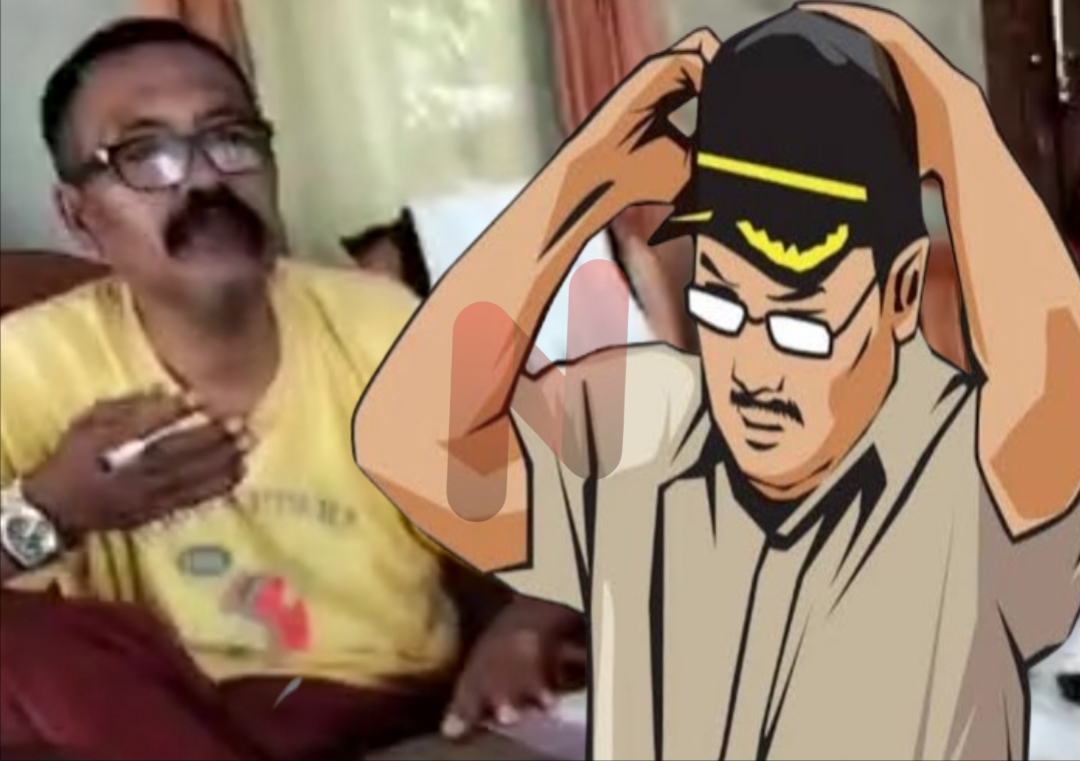 Foto: Liatnan (kiri) seorang pemborong tangan pertama yang bahkan mengaku mendapat Rp20 juta per rumah dari Kades (ilustrasi kanan). @by_News9.id