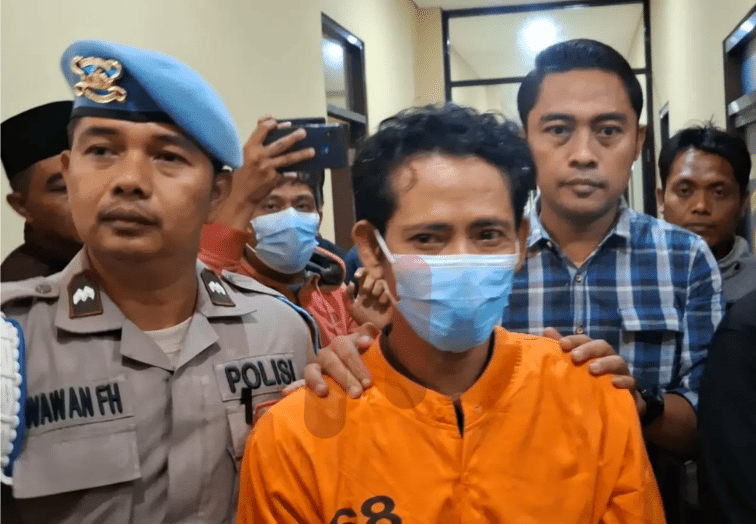 Foto: Bambang Eko Iswanto, terdakwa kasus narkotika asal Desa Palasa, Kecamatan Talango. @by_News9.id