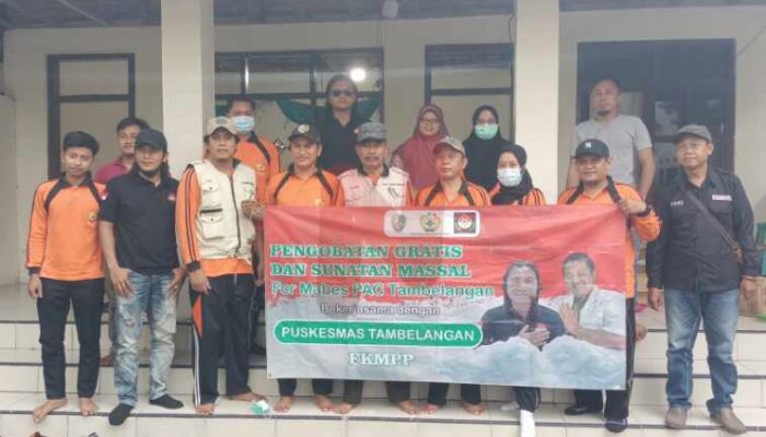UPTD Puskesmas Tambelangan dan Formabes Gelar Baksos Layanan Kesehatan Gratis untuk Warga