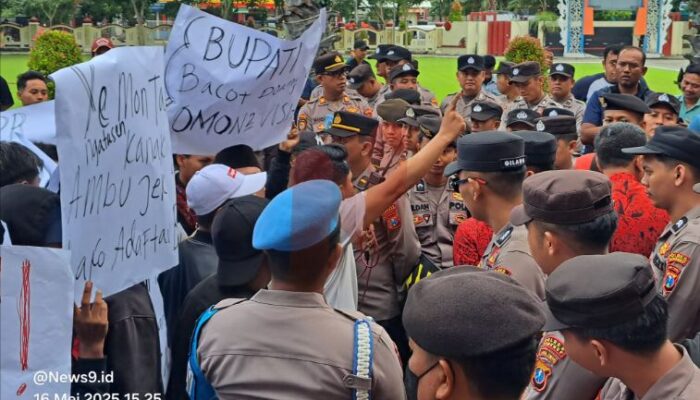Demo Gempar Memanas, Kabag Ops Diduga Provokator Aksi