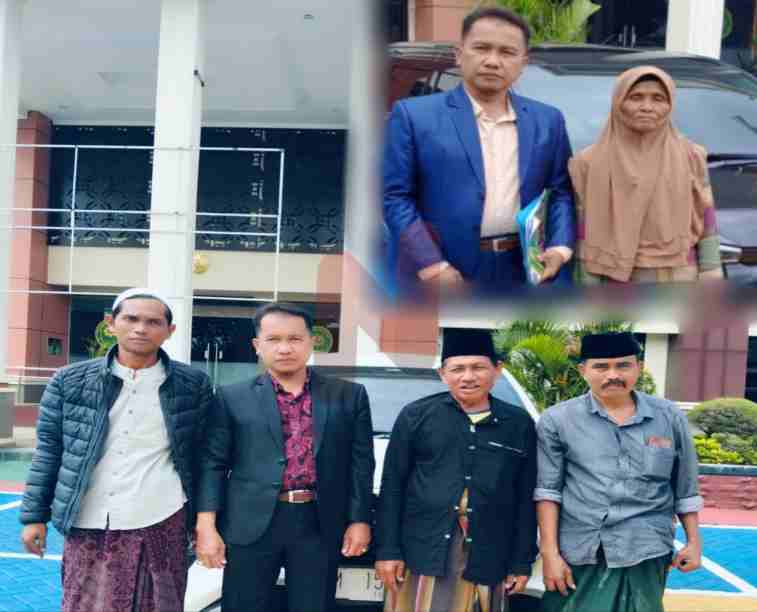 Foto: Agus Adi Susanto, kuasa hukum Nor Timah dan keluarga di pengadilan Sampang. @by_News9.id