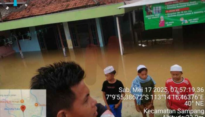 Status Siaga Banjir di Sampang Naik Menjadi Siaga 2, Genangan Air Mulai Capai Wilayah Perkotaan