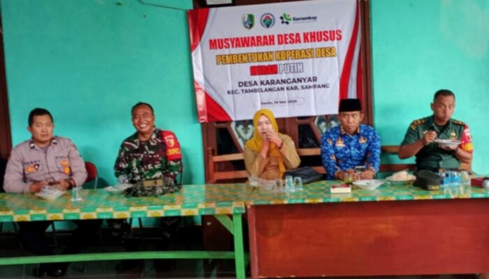 Desa Karanganyar Gelar Musyawarah Pembentukan Koperasi Merah Putih, Dorong Peningkatan Kesejahteraan Warga