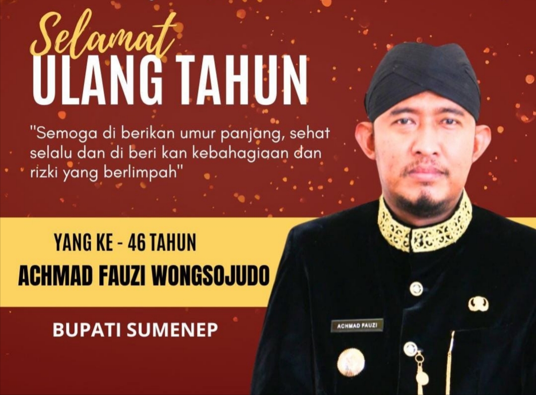 Foto: Dr. H. Achmad Fauzi Wongsojudo, SH., MH., Bupati Sumenep. @by_News9.id
