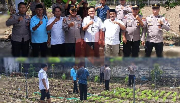 Gapoktan Nirwana Jadi Contoh P2B, Polres Sumenep Tinjau Inovasi Pertanian Pekarangan