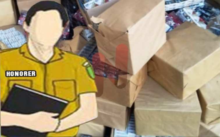 Foto: (ilustrasi) Najemi diketahui berstatus sebagai guru honorer di SD Negeri Sapeken 5 yang terlibat perdagangan rokok ilegal di Sapeken. @by_News9.id