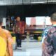 Foto: Kepala Lembaga Pemasyarakatan (Kalapas) Kelas IIA Banyuwangi, I wayan Nurasta Wibawa, saat pimpin apel. @by_News9.id