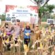 Foto: Kapolres Sumenep AKBP Rivanda, bersama Wakil Bupati KH. Imam Hasyim, dan Dandim 0827/Sumenep Letkol Inf Yoyok Wahyudi, saat turun langsung ke sawah melaksanakan panen jagung. @by_News9.id