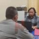 Foto: Anggota Seksi Profesi dan Pengamanan (Propam) Polres Sampang saat meminta keterangan dari Aipda S beberapa hari lalu. @by_News9.id