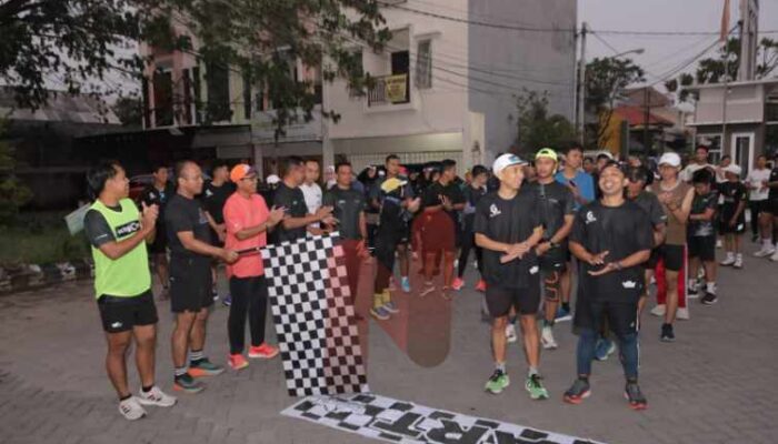 Kapolres Lamongan Bersama Komunitas Segoborun Gelar Event Lari Jarak Jauh 23 Km 