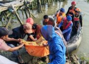 Personil Satpolairud Polres Lamongan Bersama Tim SAR berhasil Temukan Korban Nelayan yang Hilang di Perairan Brondong Lamongan