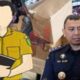 Foto: Kepala Bea Cukai Madura (kanan) dan (ilustrasi) Najemi yang diketahui sebagai guru honorer di SD Negeri Sapeken 5 disebut-sebut sebagai aktor utama. @by_News9.id