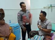Kecelakaan Lalu Lintas di Jalan Raya Aengsareh Sampang, Seorang Pegawai Dishub Alami Sesak Dada