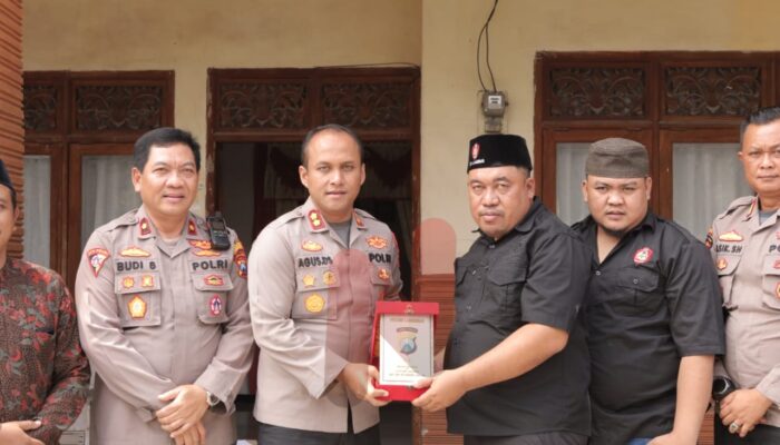 Kapolres Lamongan Lakukan Silaturahmi ke Ketua Cabang IKSPI Kera Sakti