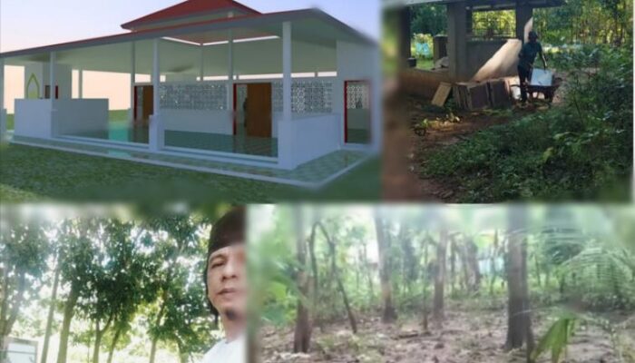 Detikzone.id Hibahkan Tanah untuk Pembangunan Musholla dan Jalan Akses ke TPU di Sumenep