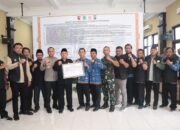 Polres Lamongan Gelar Rakor Eksternal Jelang Bulan Suro, Satgas Sentot Prawirodirjo Dikukuhkan