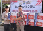 Polres Lamongan Salurkan Bantuan Sosial ke Yayasan Lingkar Perdamaian